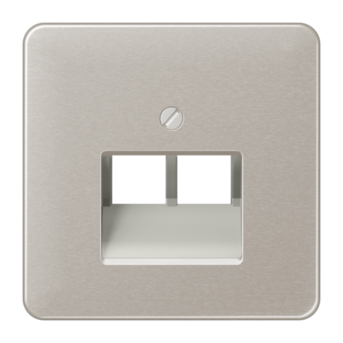 Накладка на розетку информационную JUNG CD 500, платина