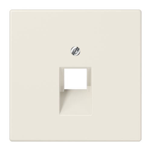 Накладка на розетку информационную JUNG LS 990, бежевый