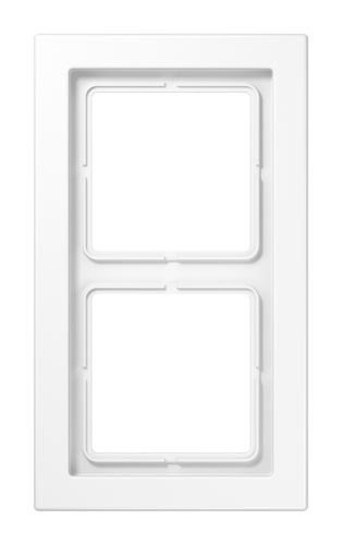 Рамка 2 поста JUNG LS DESIGN, белый