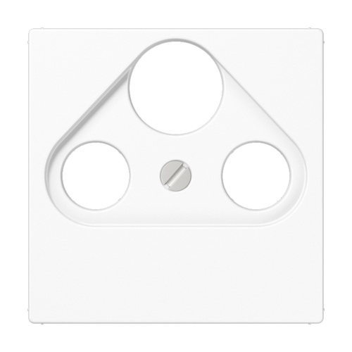 Крышка для розетки телевизионной JUNG AS 500, белый