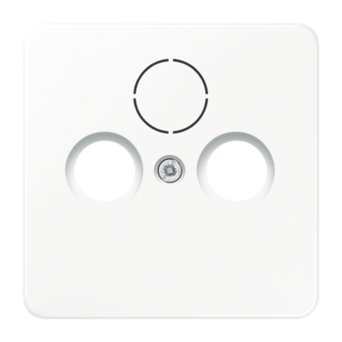 Накладка на розетку телевизионную JUNG CD 500, белый