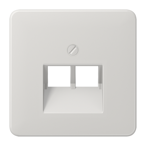 Накладка на розетку информационную JUNG CD 500, светло-серый
