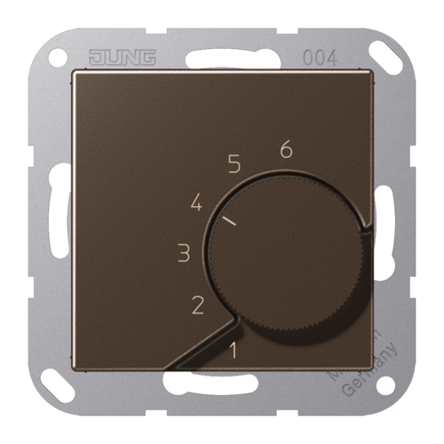 Термостат комнатный JUNG А-СЕРИЯ, мокко