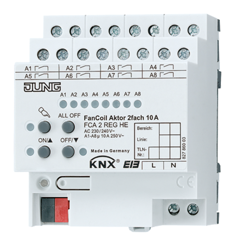 JUNG KNX Актор Fan-Coil