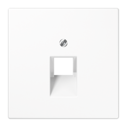 Накладка на розетку информационную JUNG LS 990, белый