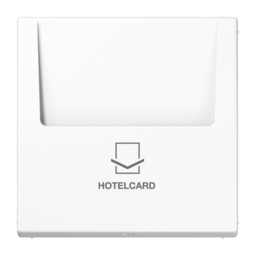 Накладка на карточный выключатель JUNG LS 990, белый