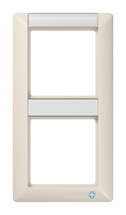 Рамка 2 поста JUNG AS 500, слоновая кость