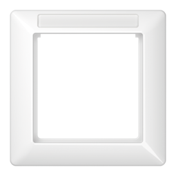 Рамка 1 пост JUNG AS 500, белый