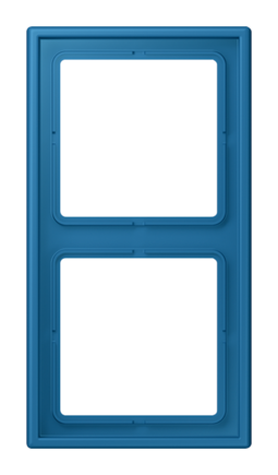 Рамка 2 поста JUNG LS 990, blanc ivoire