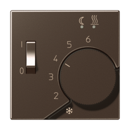 Накладка на термостат JUNG А-СЕРИЯ, мокко